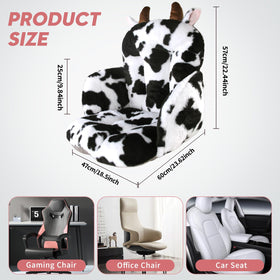 DOBUONO chair cushion anti-slip bottom keeps the seat in place on various floors