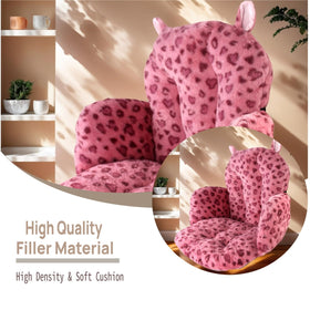 DOBUONO plush filling offers soft, comfortable seating during work or gaming