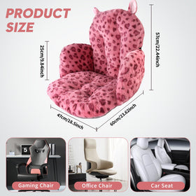 DOBUONO cushion showing secure attachment straps for a steadier seating experience