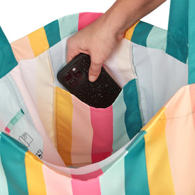 Dock & Bay Everyday Tote is a versatile multi-use bag for beach to grocery.
