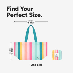 Dock & Bay Everyday Tote features two pockets for valuables on the go.