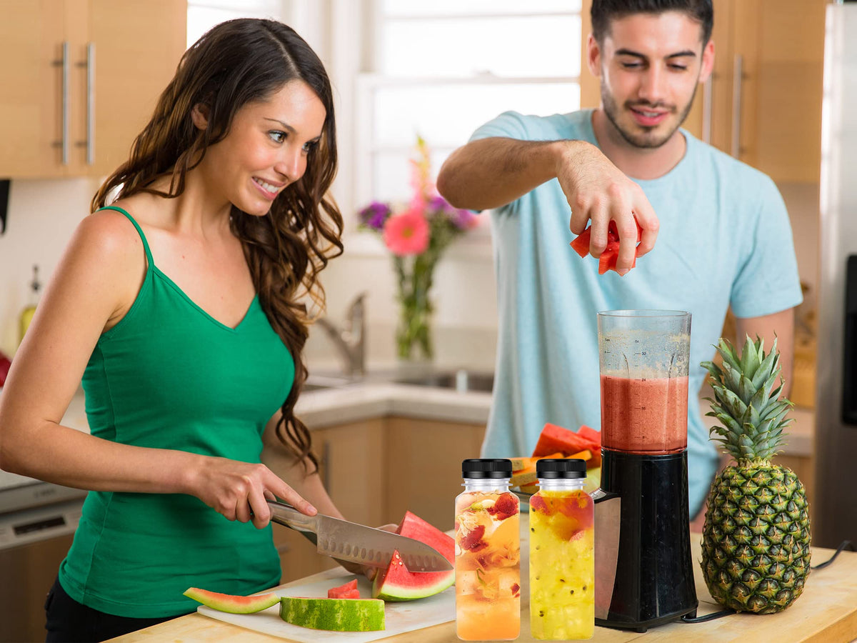 Dodheg 14 oz bottles suit juice bars and home beverage prep.