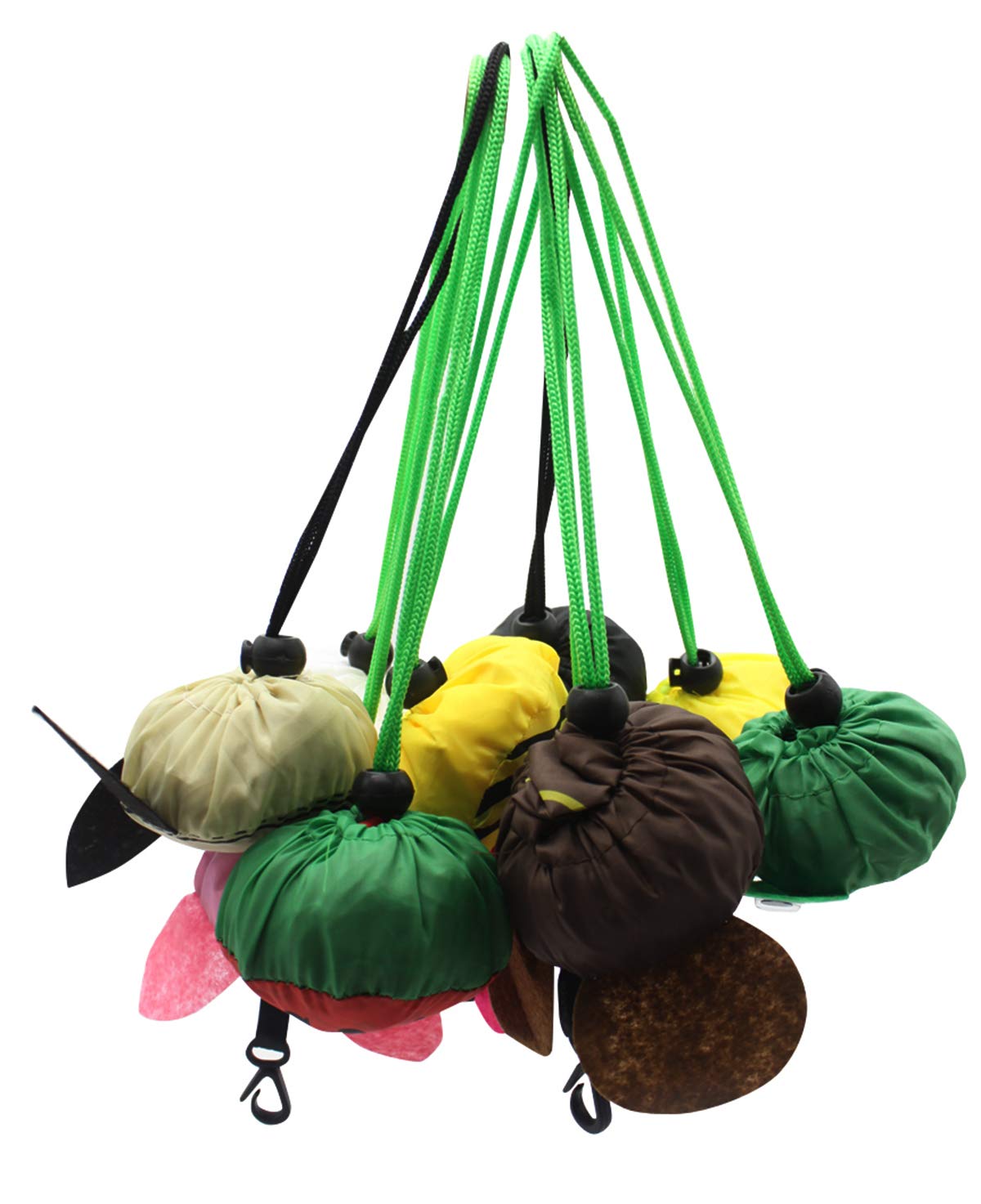 Dodkes animal bags fold for easy storage in car compartments.