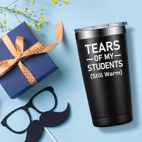 DOEARTE 20oz tumbler double-wall—keeps beverages hot or cold.
