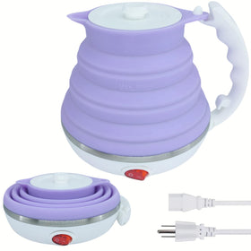 DOFQQG collapsible travel kettle folded size for easy packing