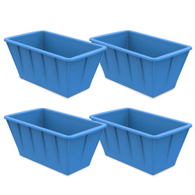 DOGITY extra large ice cube molds in freezer for fast cooling and long-lasting ice blocks.