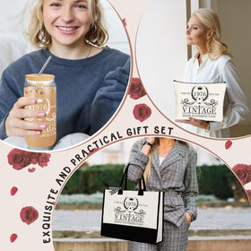 DOGMEM 50th gift set layout showcases coordinated milestone decor