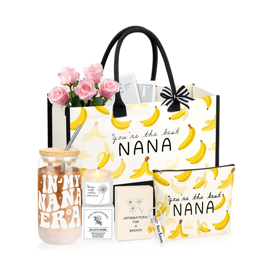 DOGMEM Nana gift basket tote bag for daily use and practicality