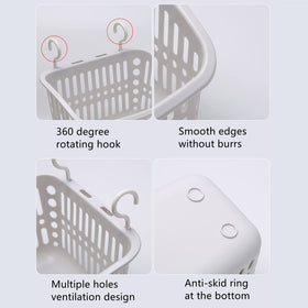 Doitxue bathroom toiletries-storage keeps essentials accessible.