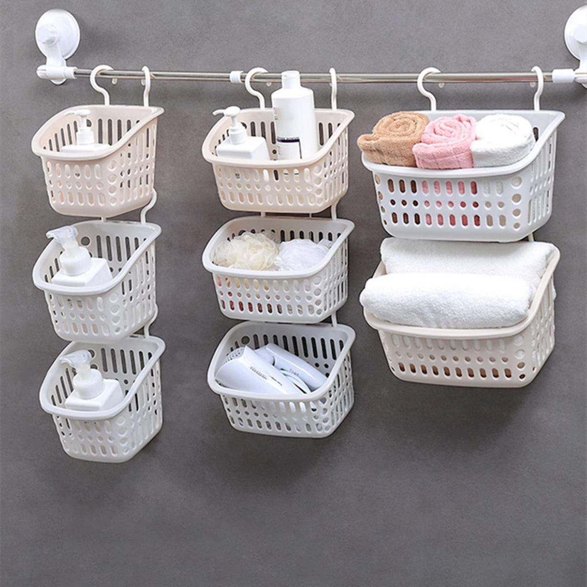 Doitxue kitchen-pantry-organization simplifies countertops clutter.