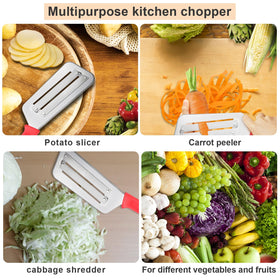 Dokpod cabbage shredder handle design for a comfortable grip during prep