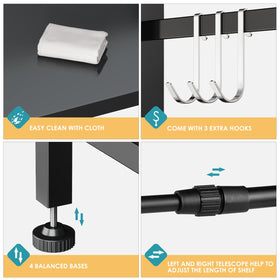 DOLALIKE countertop organizer helps reduce clutter and save time
