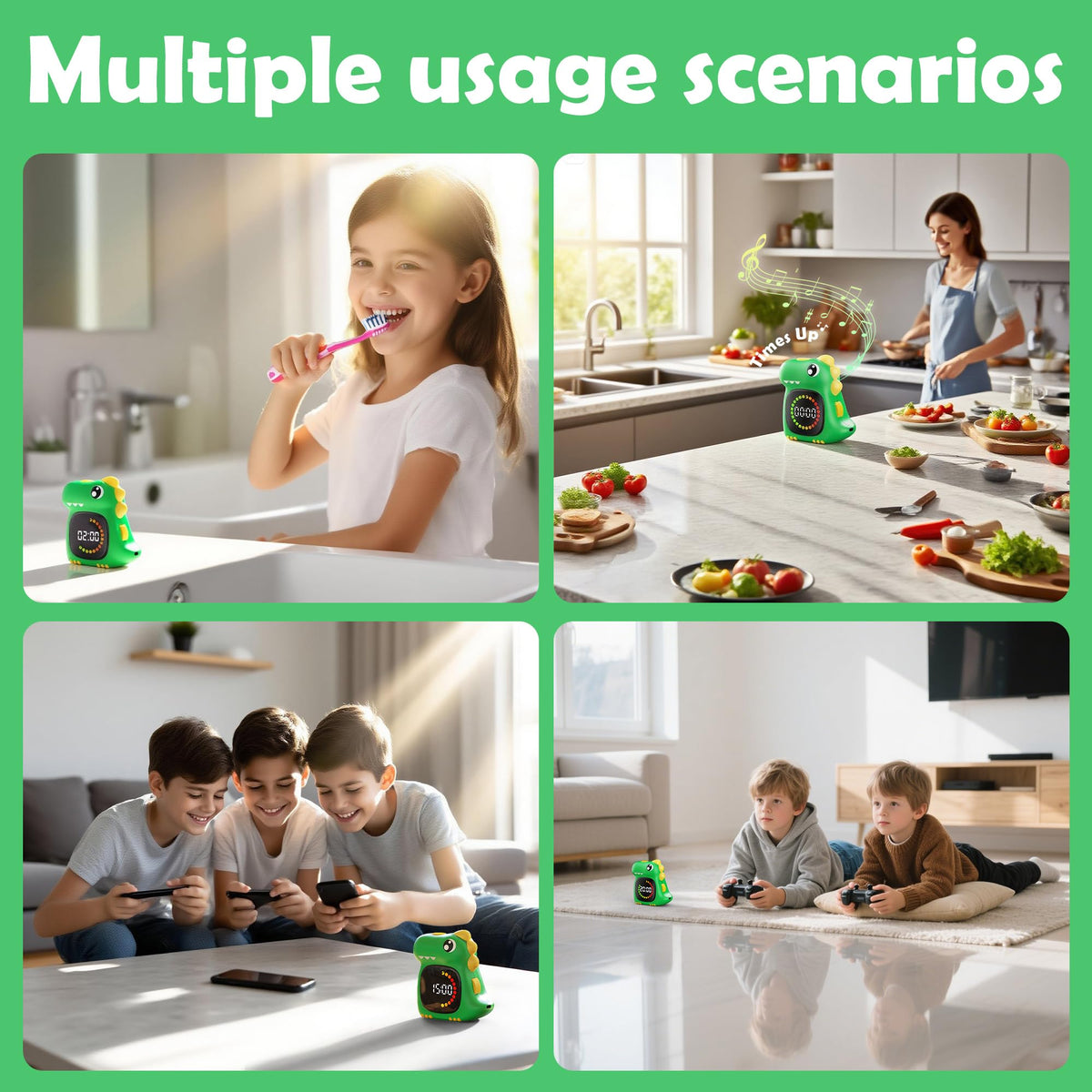 Doli Yearning kids timer with visual cues to support time management and routine.