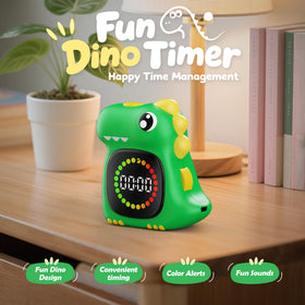 Doli Yearning dinosaur timer ideal for study and potty training routines.