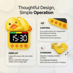 Dolidream kids bath-time timer helps manage routine with visual cues.