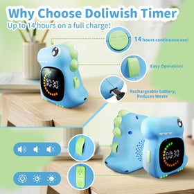 DoliWish timer packaging ready for gifting or back-to-school use.