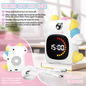 DoliWish rechargeable battery timer with USB charging port for daily use.