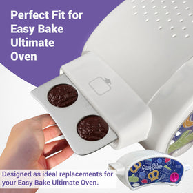 Doll Buddies cupcake pan provides mini treats for Easy Bake sessions.