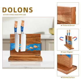 DOLONS gift-ready knife holder ideal for new homes and chefs.