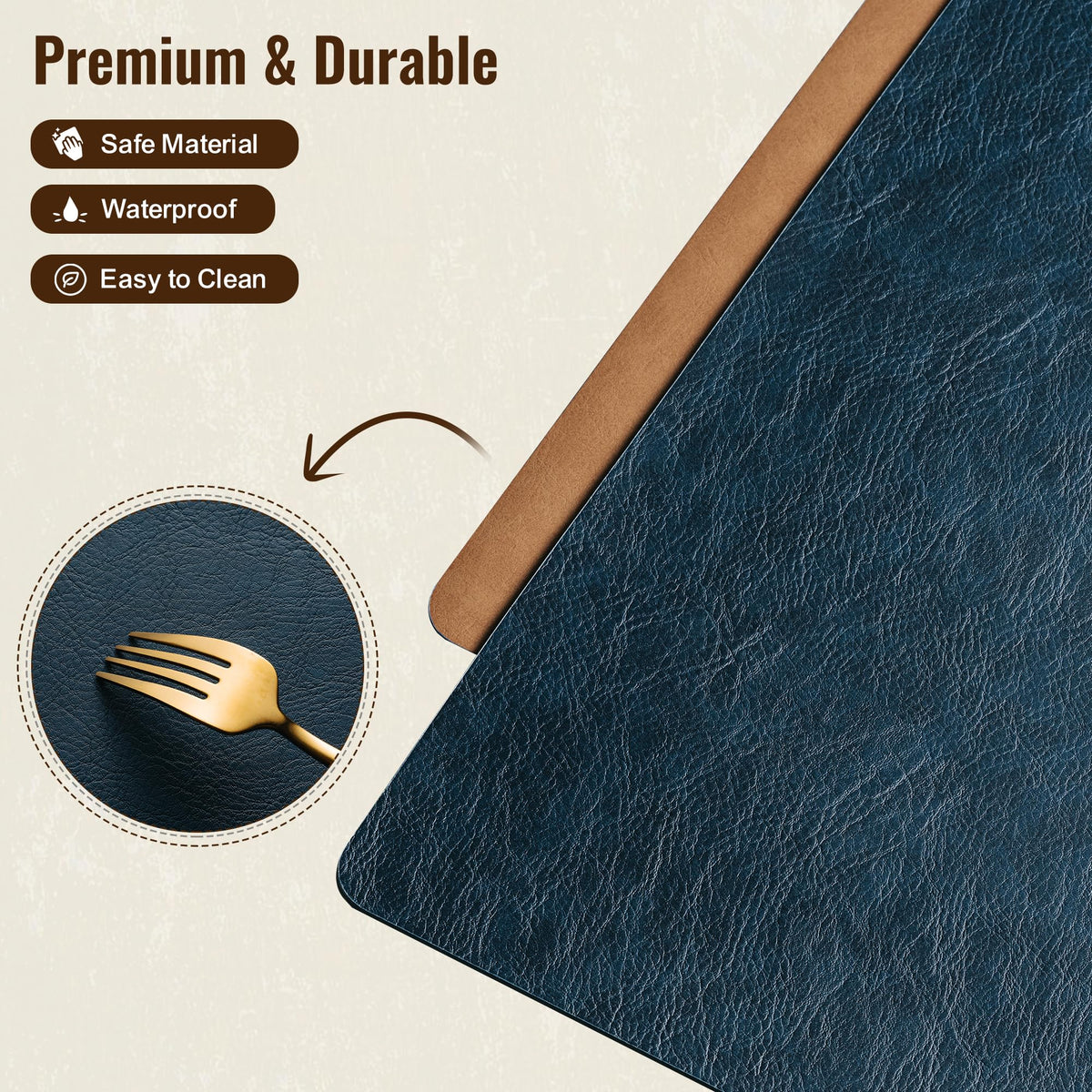DOLOPL placemats set of 6 ensures consistent style across your table settings.