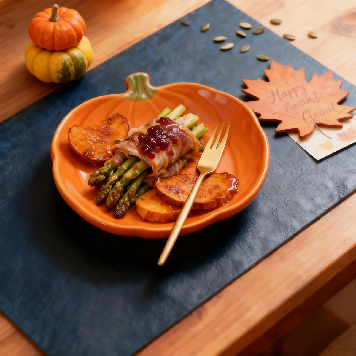 DOLOPL placemats heat resistant up to 212F to guard tabletops during hot dishes.