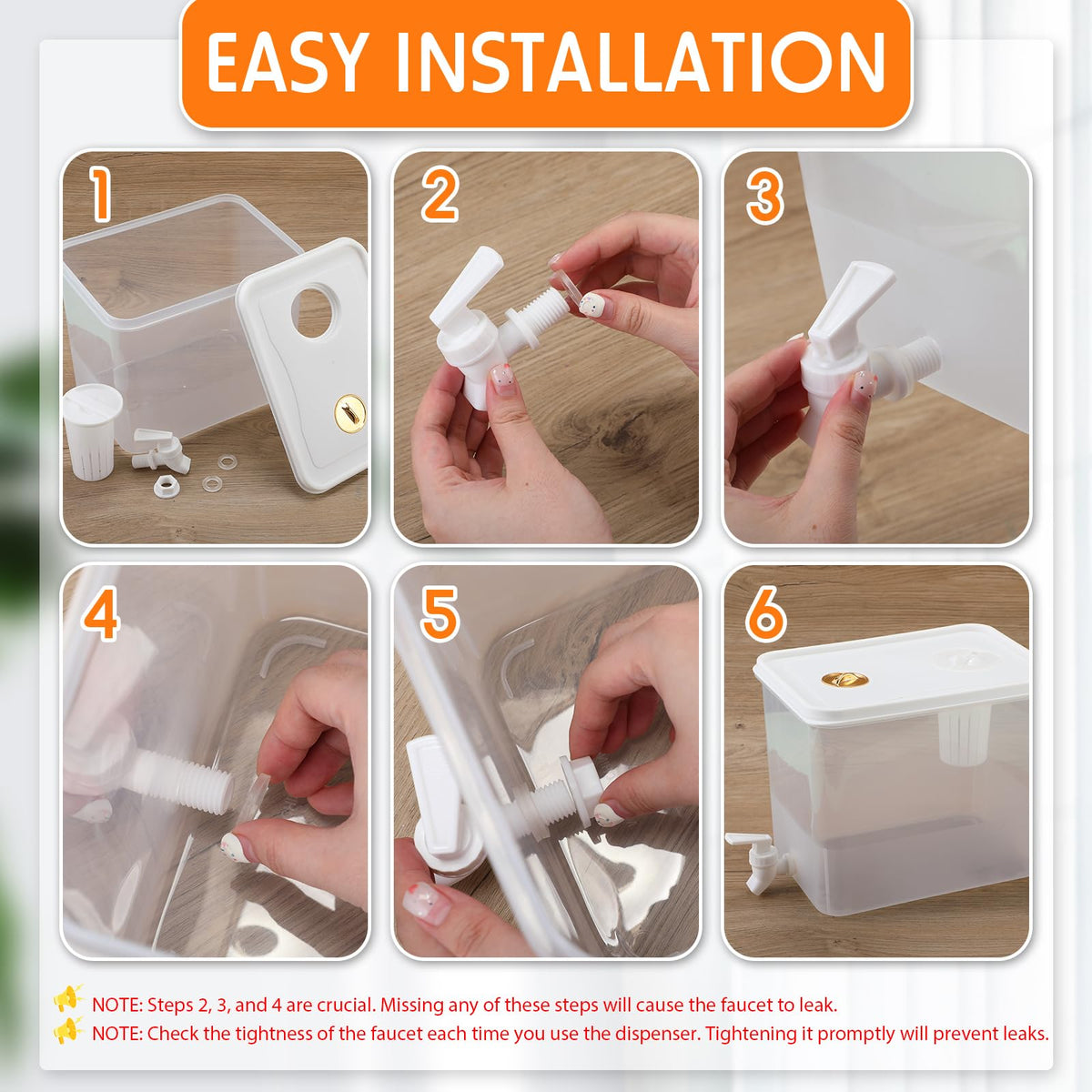 Domensi faucet valve and filter accessories simplify fruit and ice additions