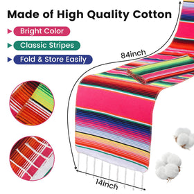DomeStar 14x84 table runner fits 4–8 seat tables.