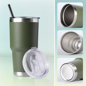 DOMICARE 30 oz tumbler dishwasher-safe for easy maintenance