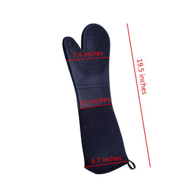DoMii heavy-duty commercial-grade oven gloves provide heat resistance up to 464°F for hot dishes