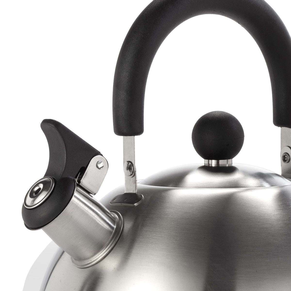 Dominion tea kettle whistle signals boil for tea time readiness.
