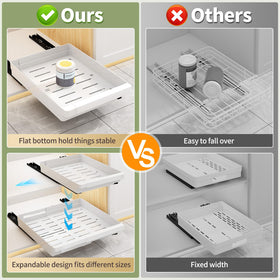 DOMNIU ventilated bottom design keeps cabinet contents dry