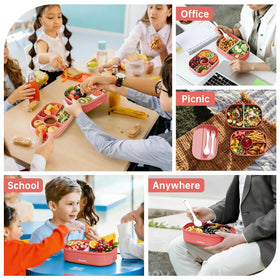 Dompion utensils included provide convenient eating options on the go
