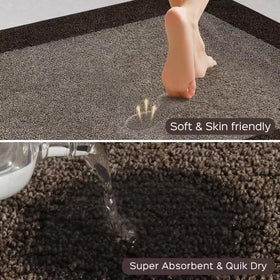 DOMUSTEX non-slip backing provides grip for safer daily use.
