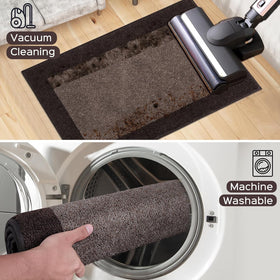 DOMUSTEX roll-packed rug ships compactly for easy storage and handling.