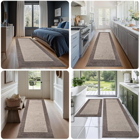 DOMUSTEX absorbent microfibers quickly trap spills for a cleaner kitchen
