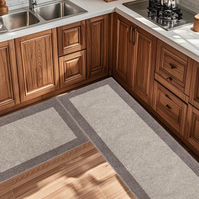 DOMUSTEX versatile rug for kitchen, hallway, bathroom and bedroom.