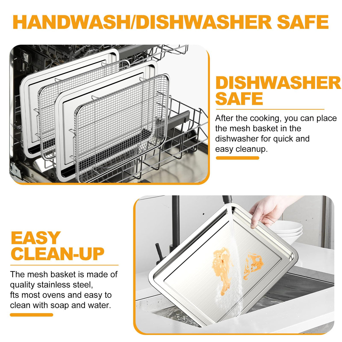 DONGULI mesh tray supports healthier cooking with less oil.