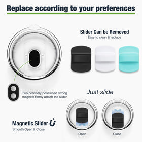 Donkiyana dual-seal magnetic lid providing a secure seal