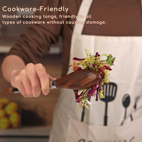 Donxote 9-inch serving tongs perfect for table-side salads and bread