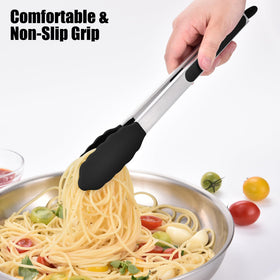 Doosu tongs suitable for indoor and outdoor cooking and grilling