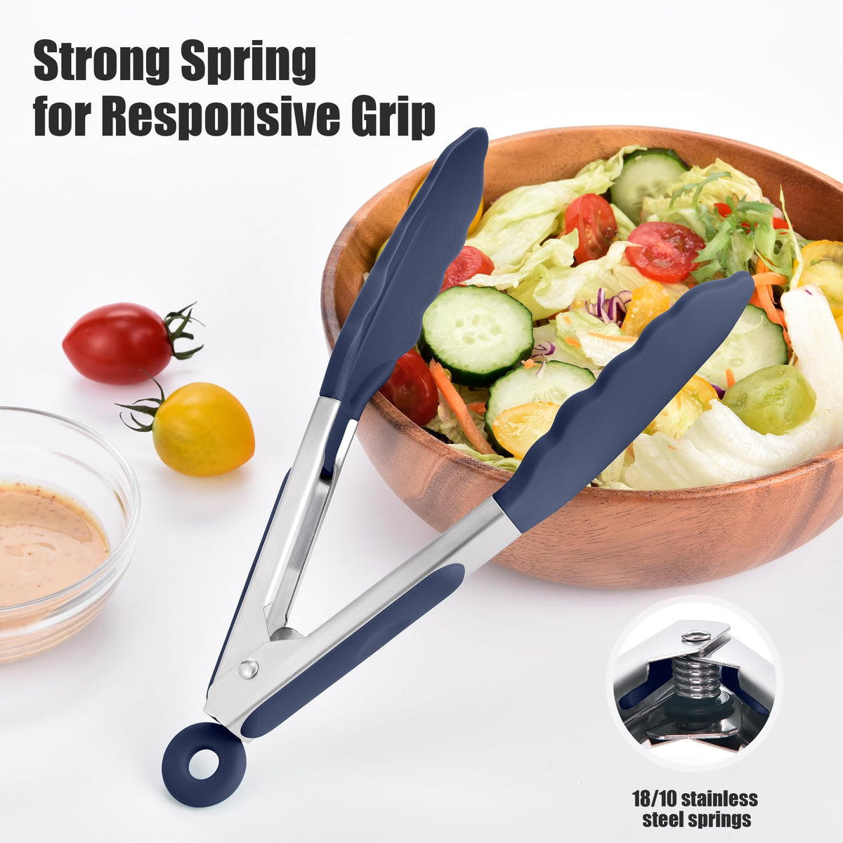 Doosu serving tongs fit busy kitchens and home grills.