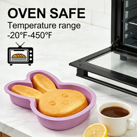 Dootafy easy-demold silicone mold simplifies cleanup after baking.