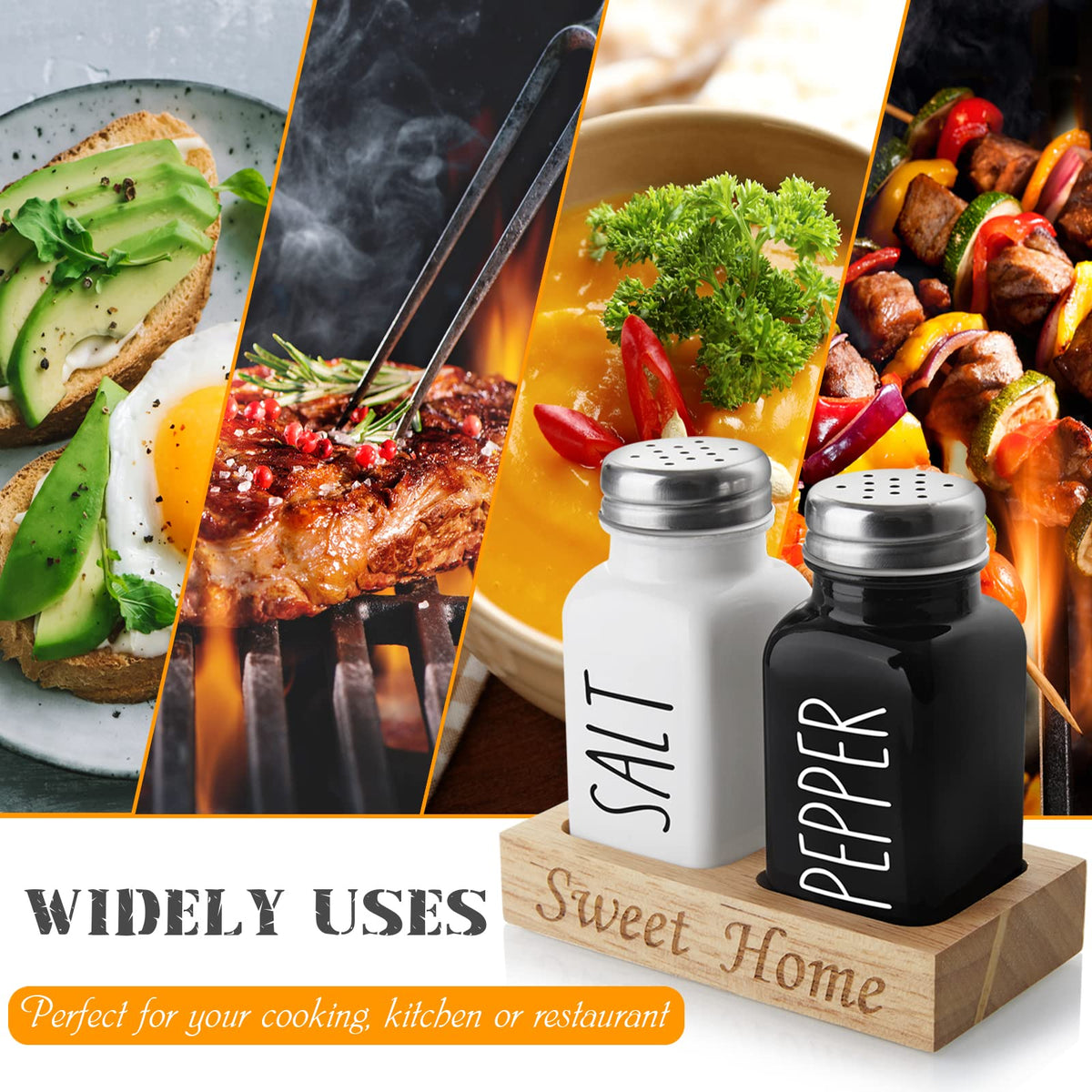 Dopeca salt and pepper set makes a thoughtful wedding or housewarming gift