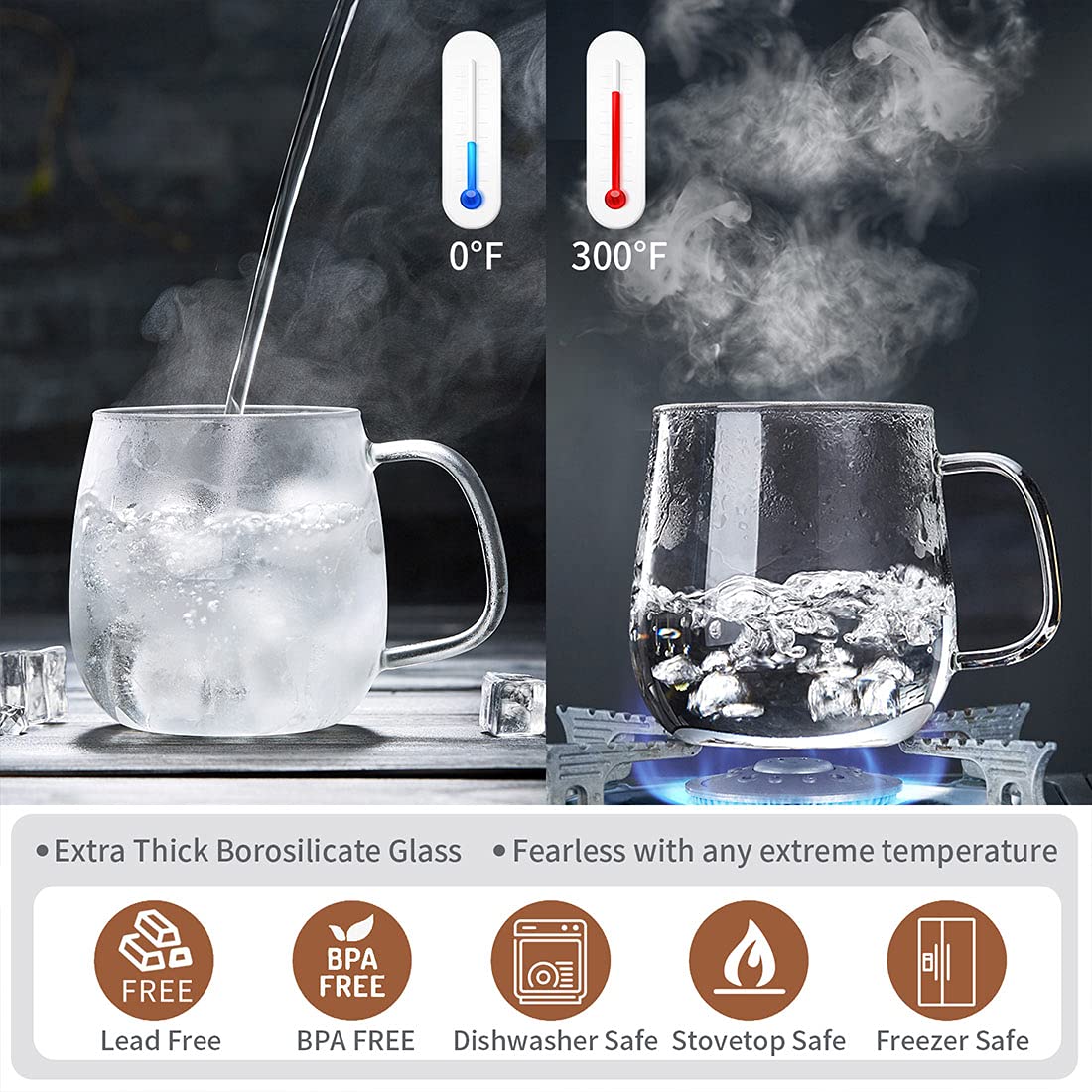 DOPUDO microwave and dishwasher-safe design simplifies daily tea routines.