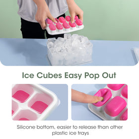 DOQAUS BPA-free odor-resistant trays preserve pure ice flavors