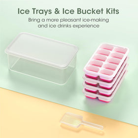 DOQAUS fruit-infused ice tray for refreshing drinks