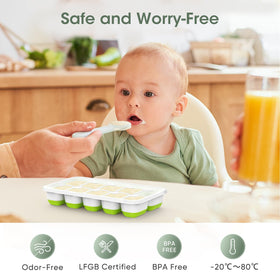 DOQAUS stackable ice tray design saves freezer space and fits RV fridges