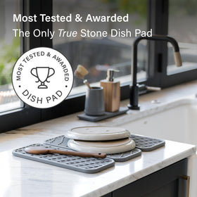 Dorai dish pad dries bowls and utensils efficiently after washing