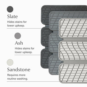 Dorai Home Dish Pad airflow design promotes quick drying and even airflow.