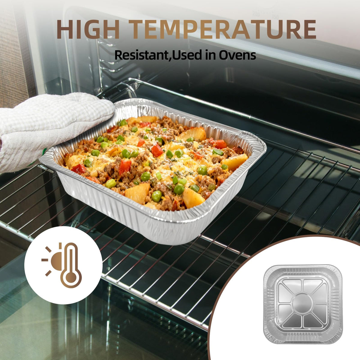 DORARA pans with clear lids allowing easy viewing of contents.